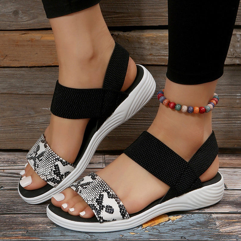 Damen Freizeitsandalen mit Atmungsaktivem Netzgewebe Jully