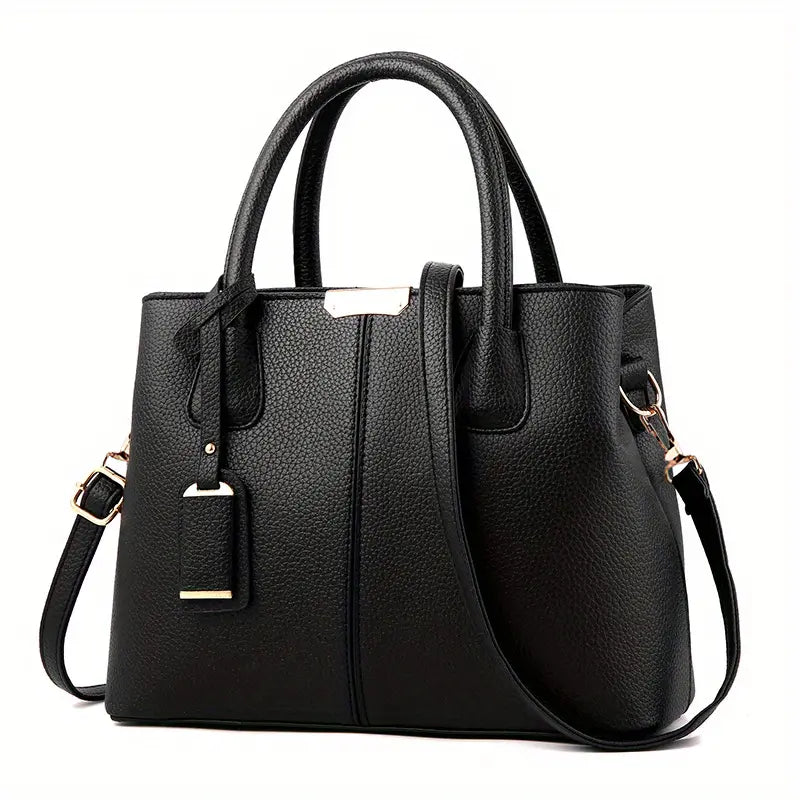 Damen Handtasche Schwarz mit Elegantem Design Jully