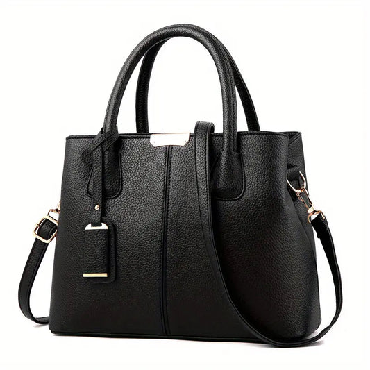 Damen Handtasche Schwarz mit Elegantem Design Jully
