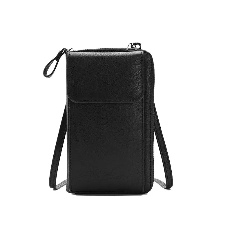 Damen Handtasche aus hochwertigem Leder mit verstellbarem Riemen Jully