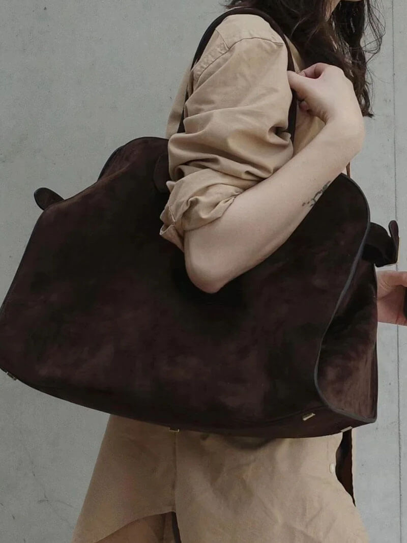 Damen Handtasche aus veganem Leder mit großem Fassungsvermögen Jully