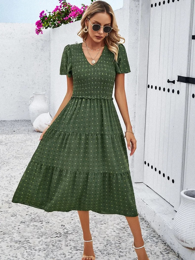 Damen Herbstkleid mit lockerer Passform Jully