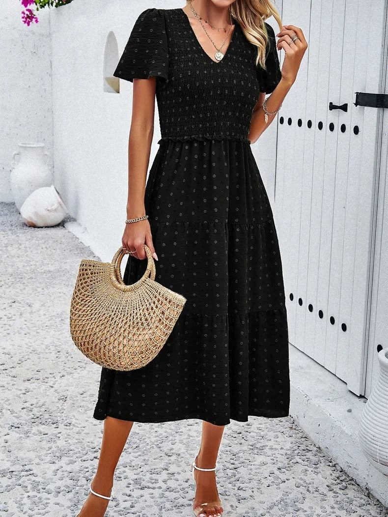 Damen Herbstkleid mit lockerer Passform Jully