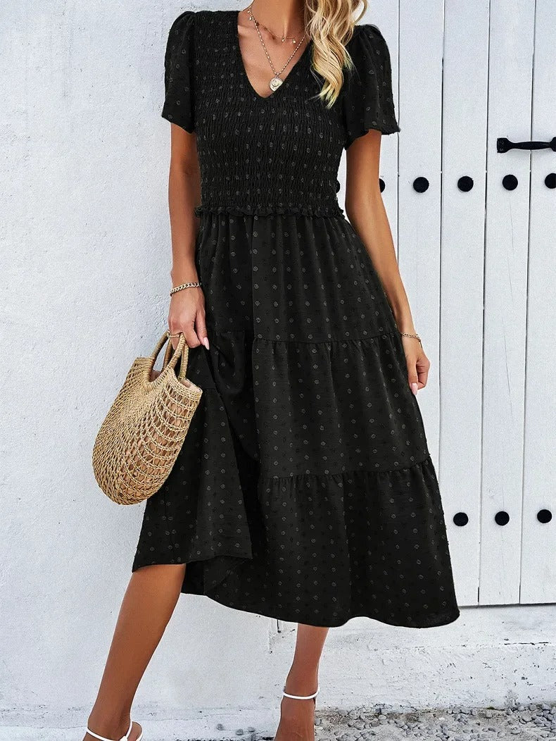 Damen Herbstkleid mit lockerer Passform Jully