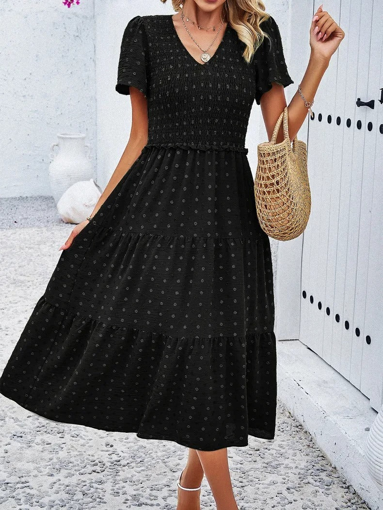 Damen Herbstkleid mit lockerer Passform Jully