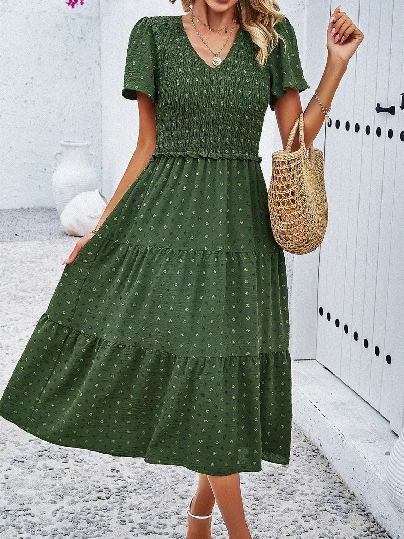 Damen Herbstkleid mit lockerer Passform Jully