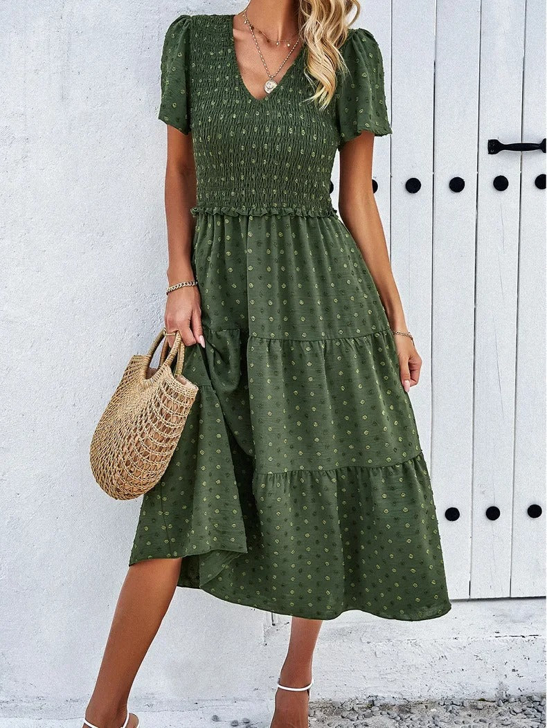 Damen Herbstkleid mit lockerer Passform Jully
