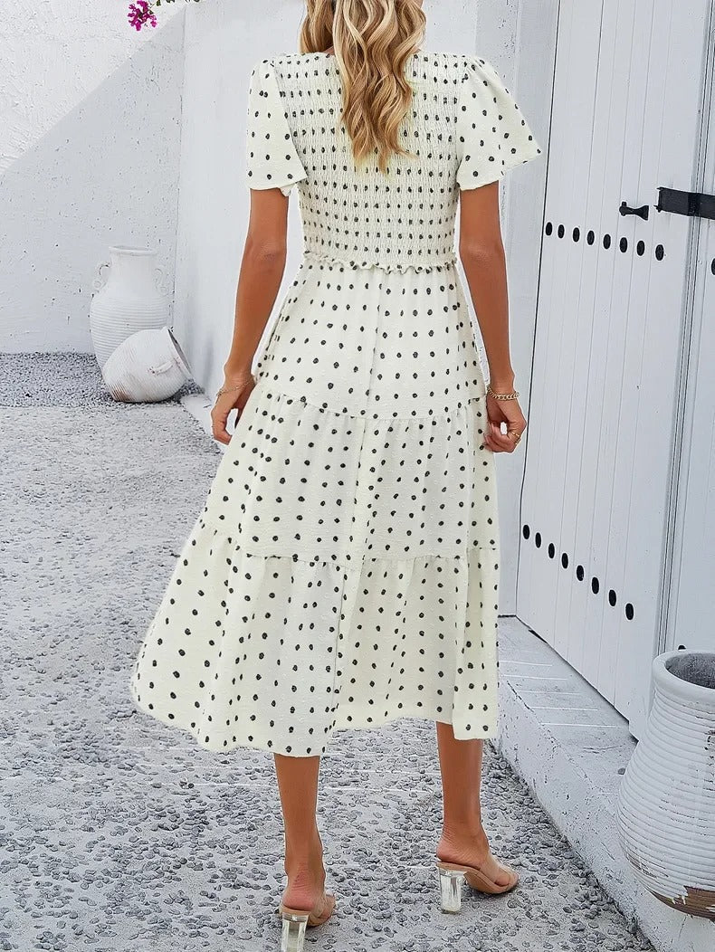 Damen Herbstkleid mit lockerer Passform Jully