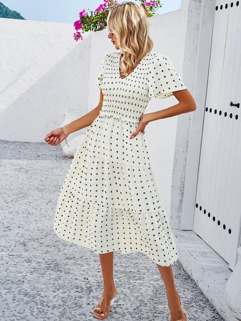 Damen Herbstkleid mit lockerer Passform Jully