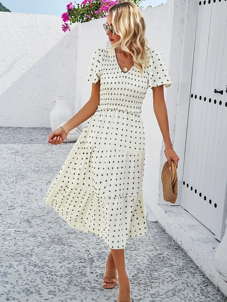 Damen Herbstkleid mit lockerer Passform Jully