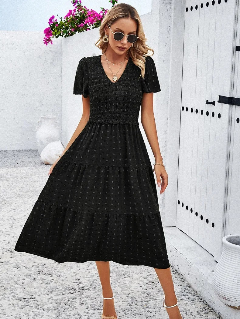 Damen Herbstkleid mit lockerer Passform Jully
