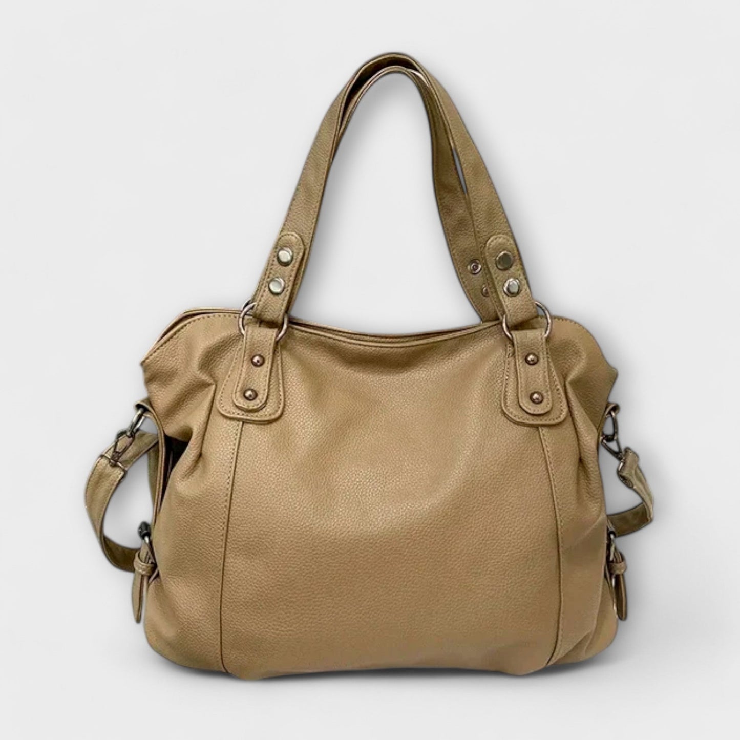 Damen Hobo-Handtasche mit großer Kapazität in Schwarz Jully