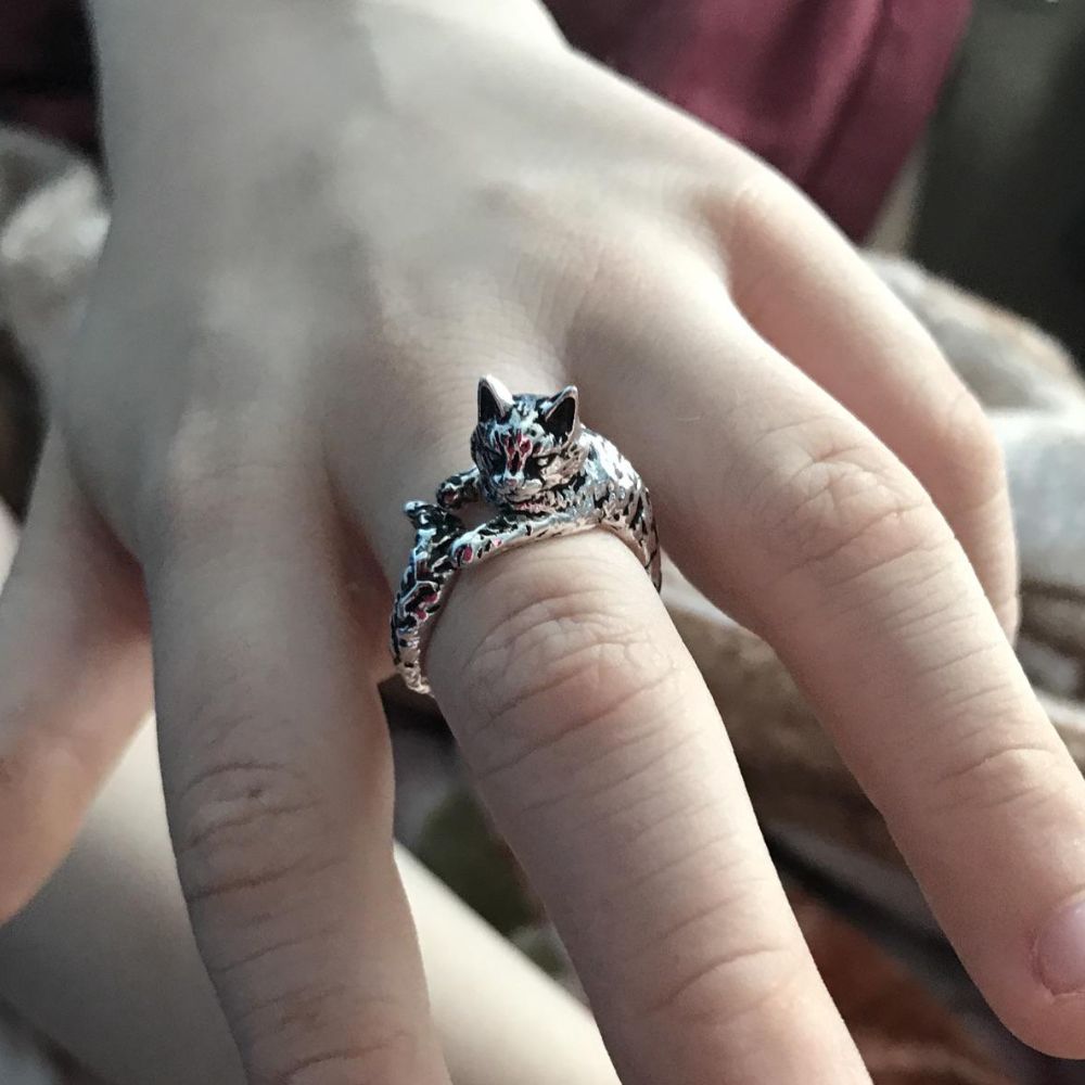 Damen Katzenring mit verstellbarem Design Jully