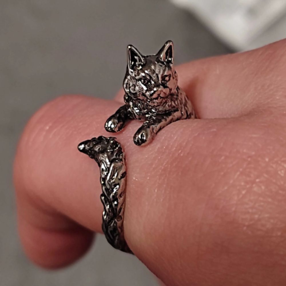 Damen Katzenring mit verstellbarem Design Jully
