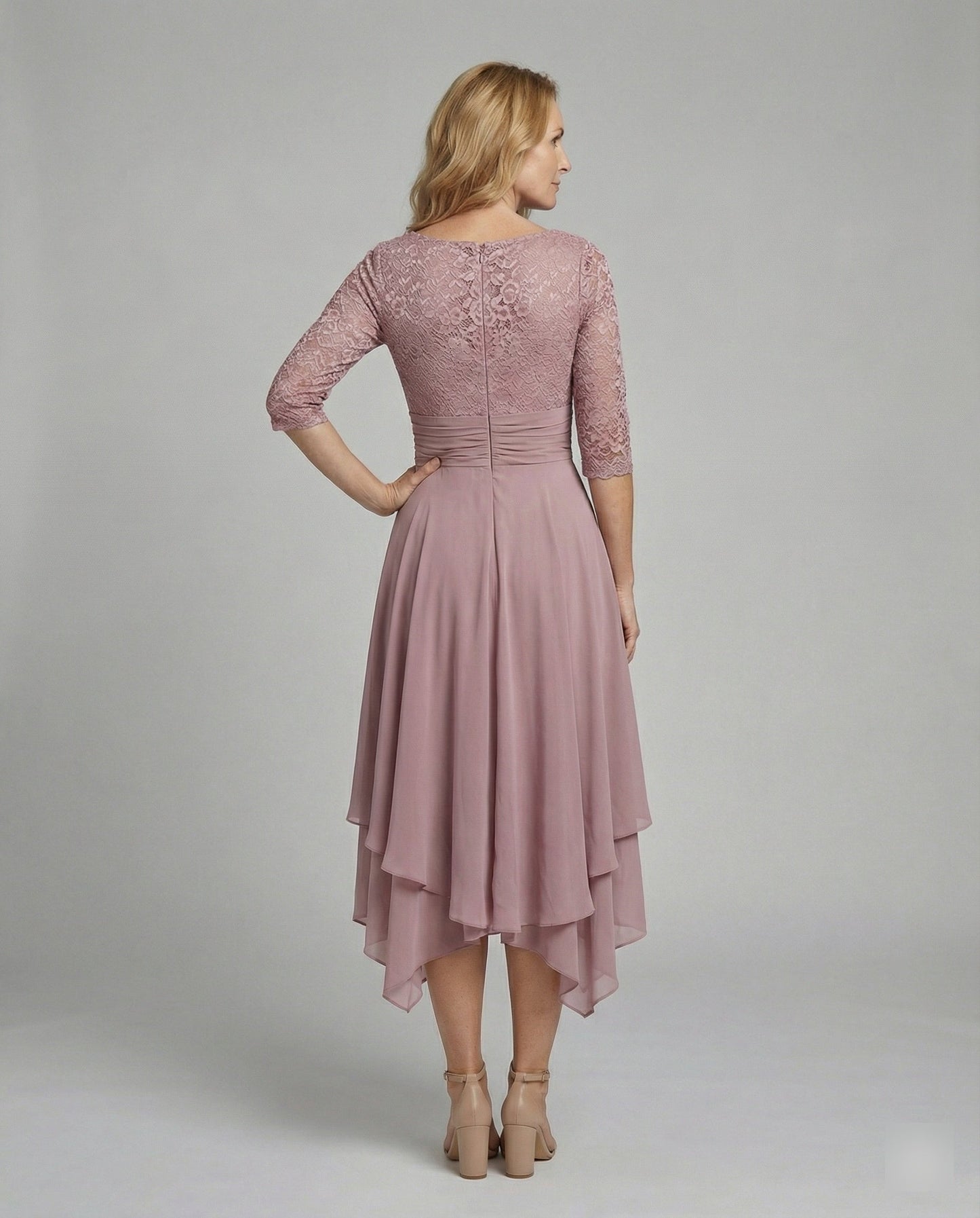 Damen Kleid mit lockerer Passform aus Viskose Jully