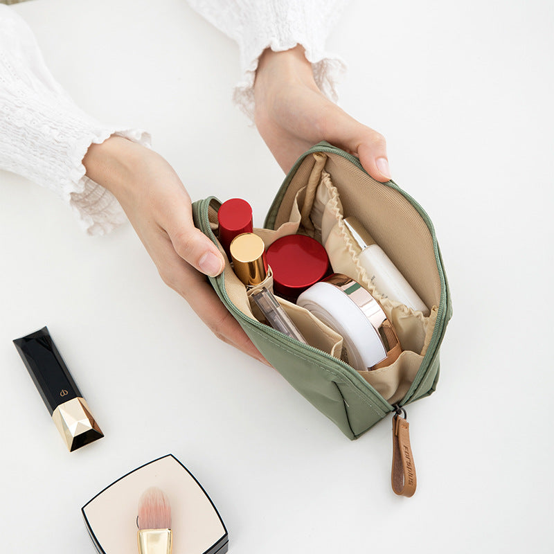 Damen Kosmetiktasche mit doppeltem Reißverschluss Jully