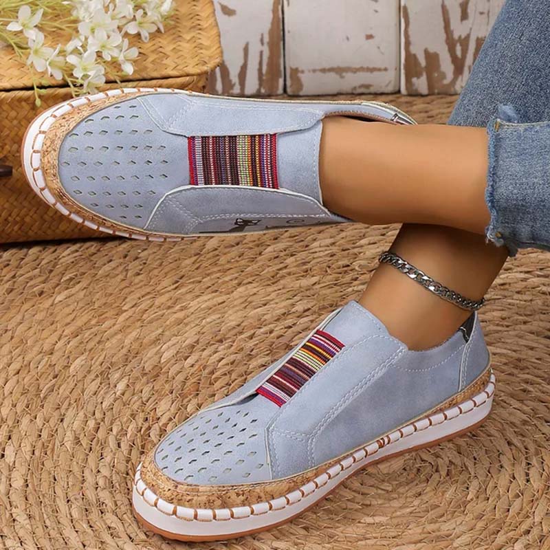 Damen Lässige Schuhe mit Katzenmuster aus PU Jully