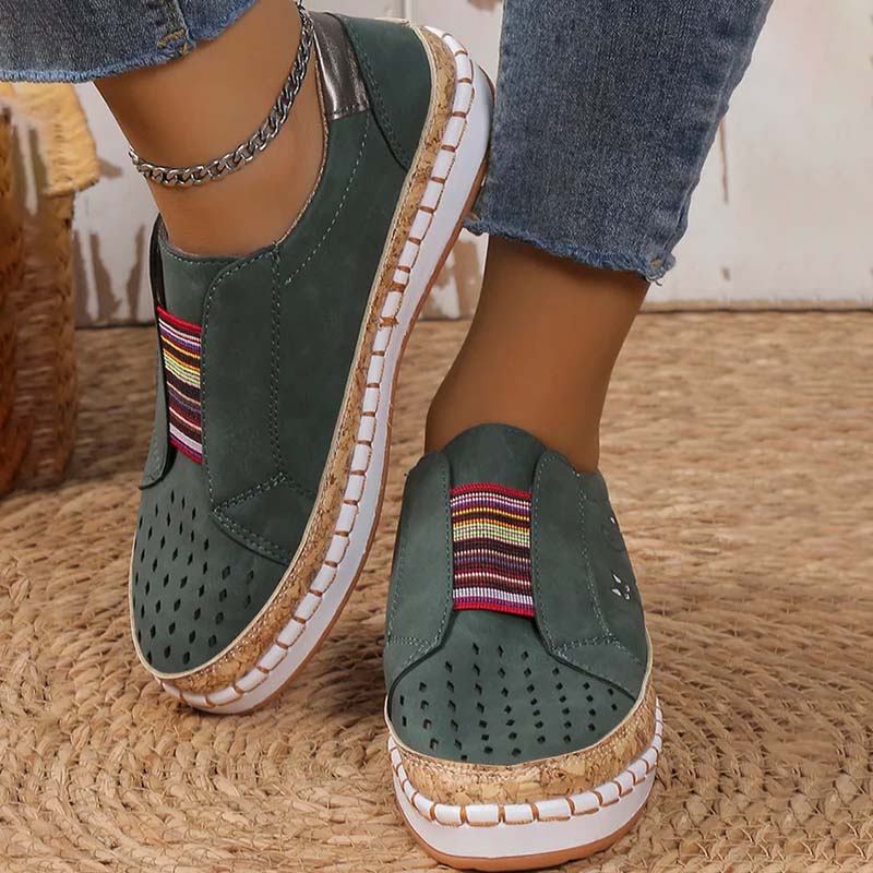 Damen Lässige Schuhe mit Katzenmuster aus PU Jully