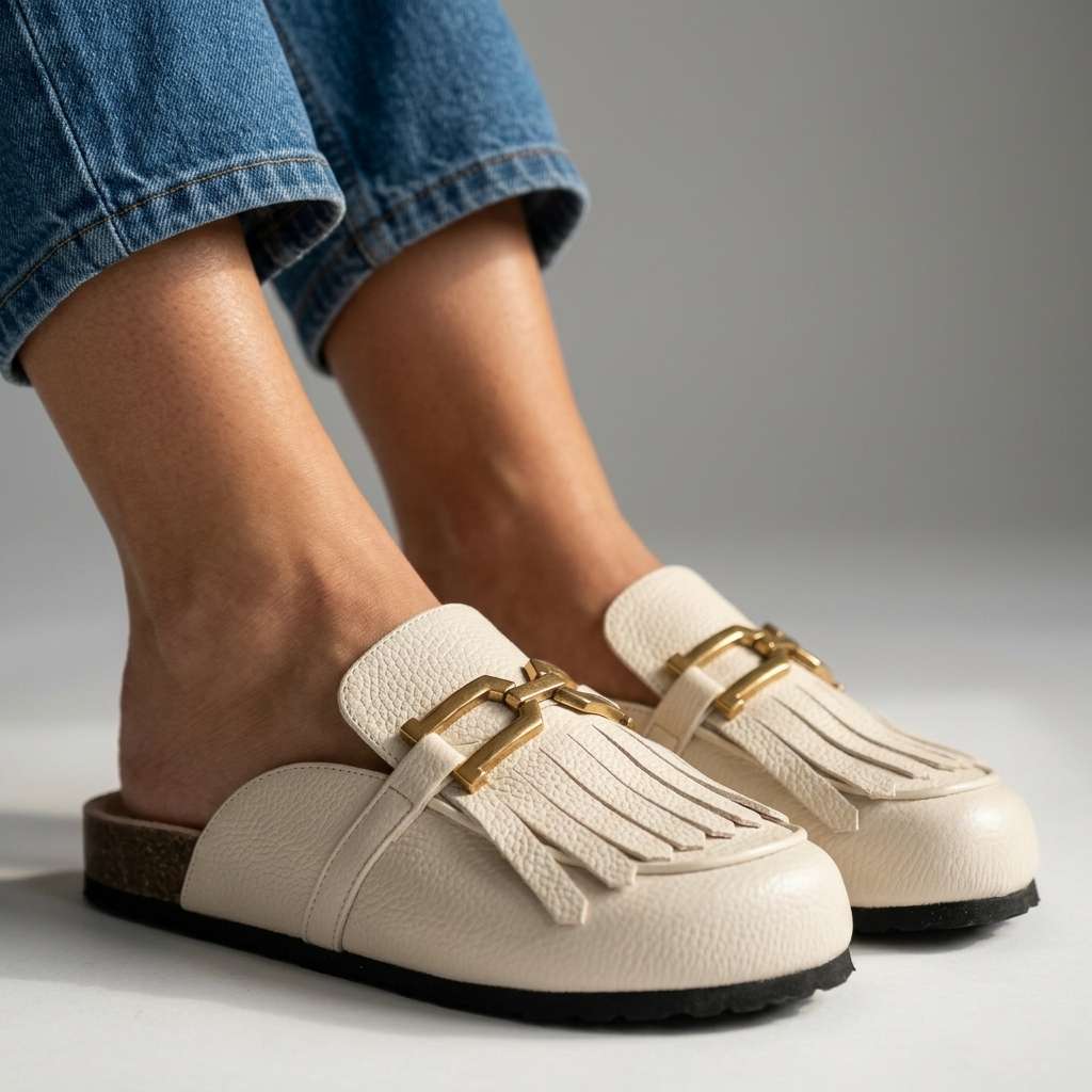 Damen Loafer Schwarz mit Gepolstertem Fußbett Jully