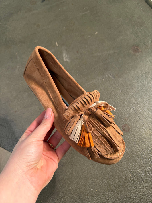 Damen Loafer mit Fransen und Schleifendetail Jully