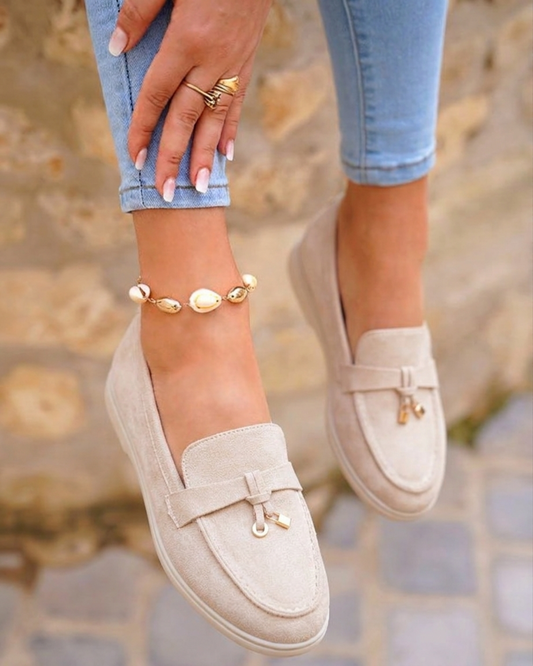 Damen Loafer mit bequemer Sohle aus Kunstleder Jully