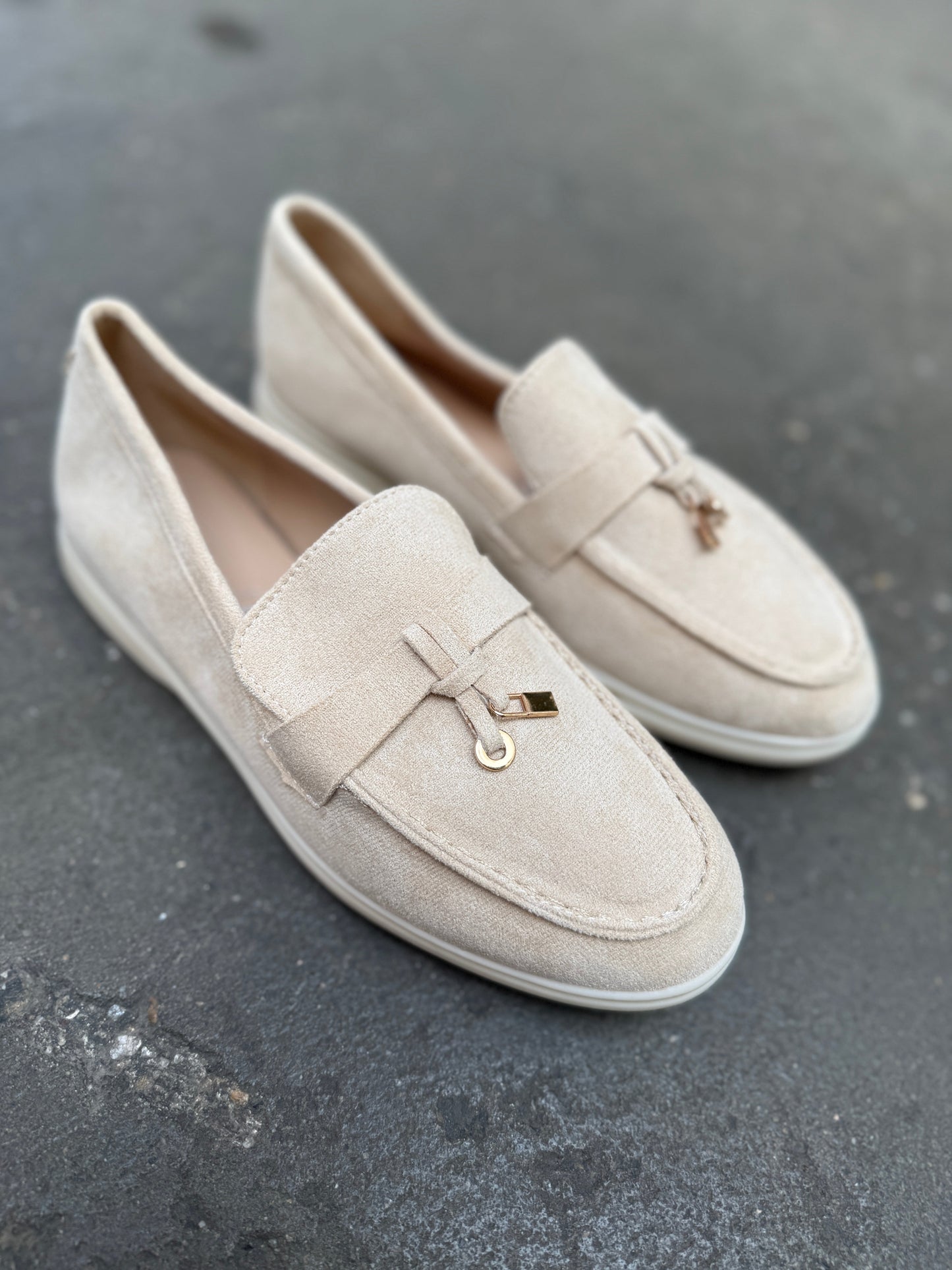 Damen Loafer mit bequemer Sohle aus Kunstleder Jully