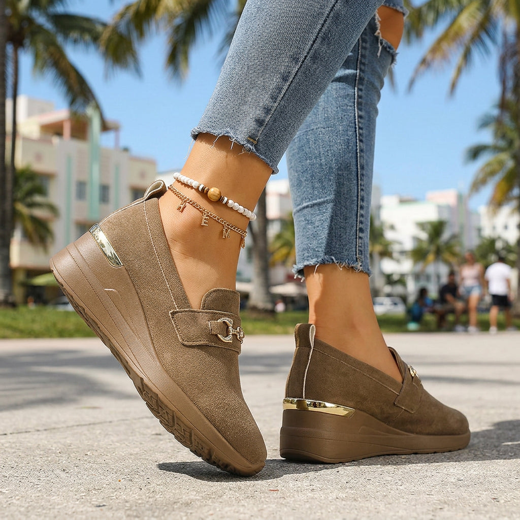Damen Loafer mit gepolsterter Einlegesohle Jully