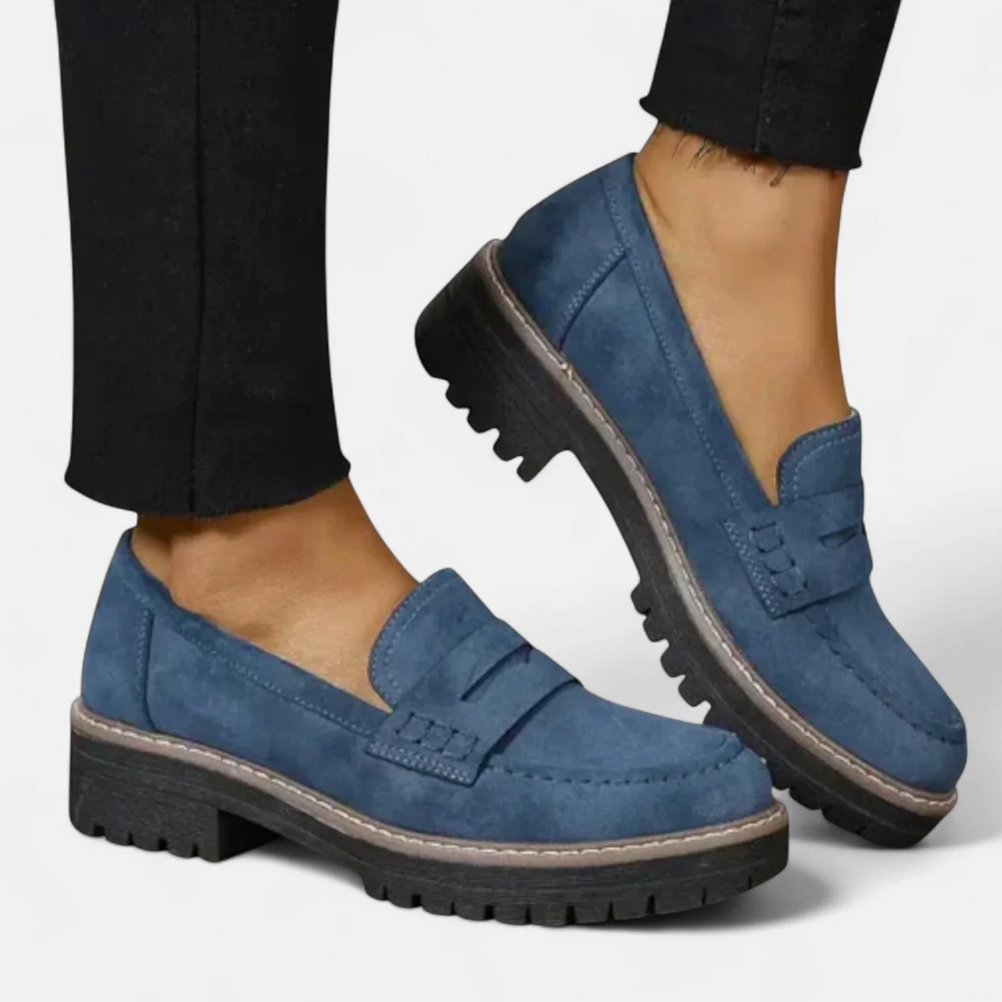 Damen Loafer mit gepolsterter Sohle Jully