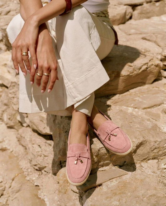 Damen Loafer mit trendigem Design aus Kunstleder Jully