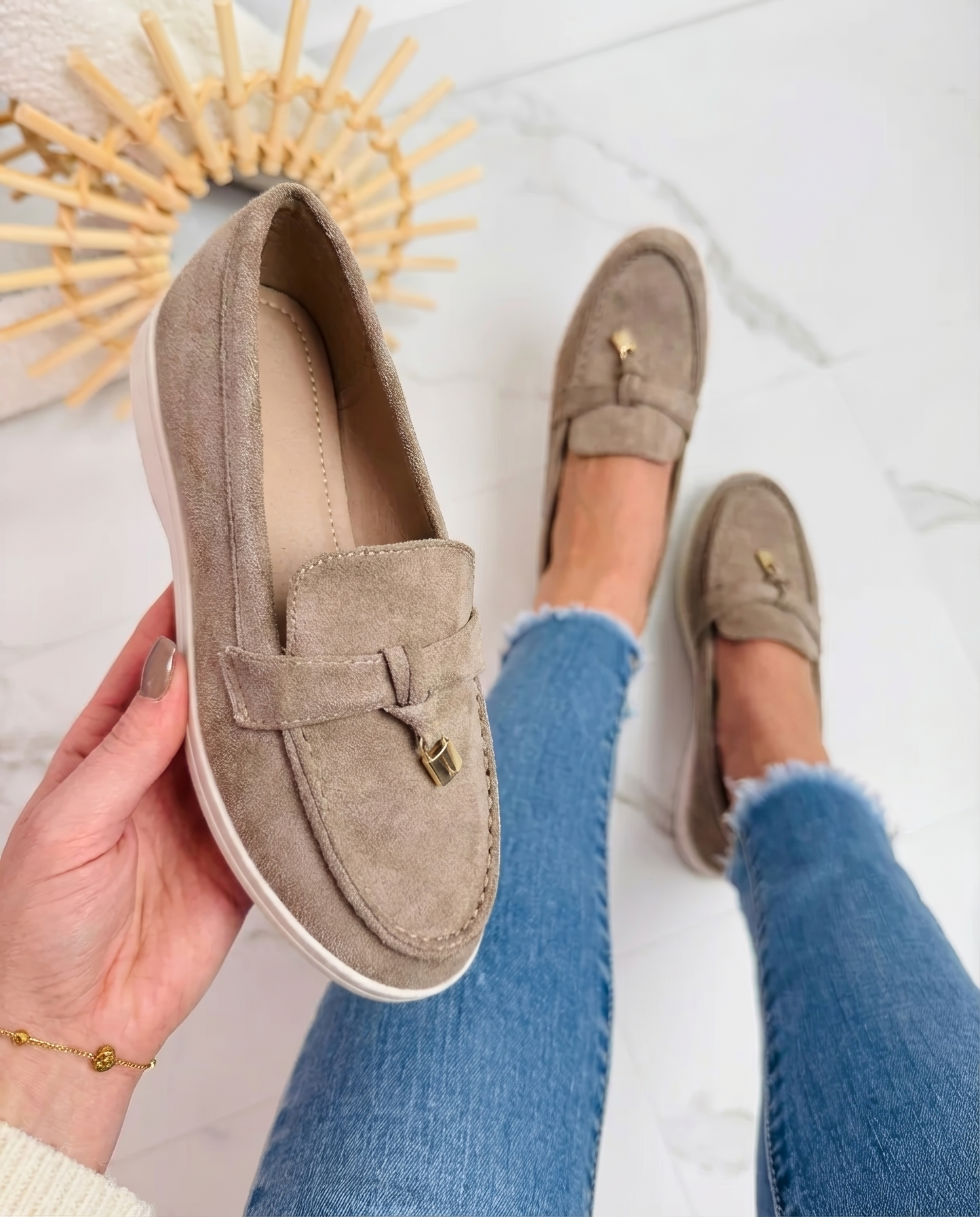 Damen Loafer mit weicher Sohle Jully