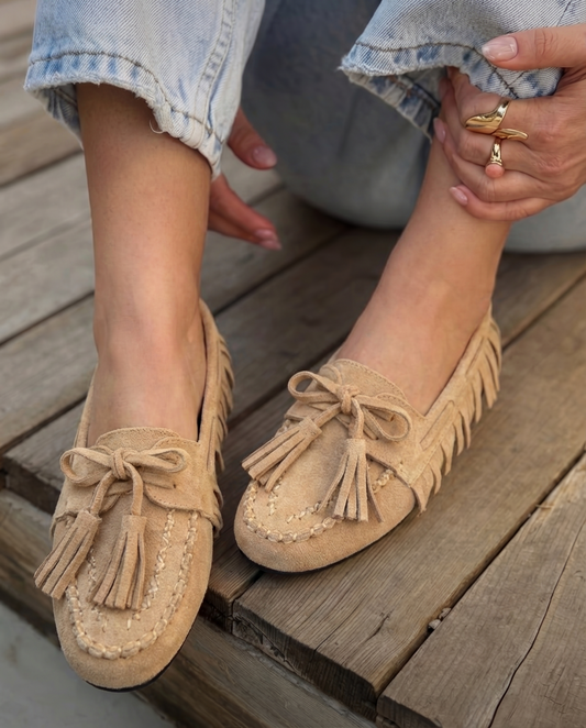 Damen Loafer mit weicher Sohle aus Kunstleder Jully