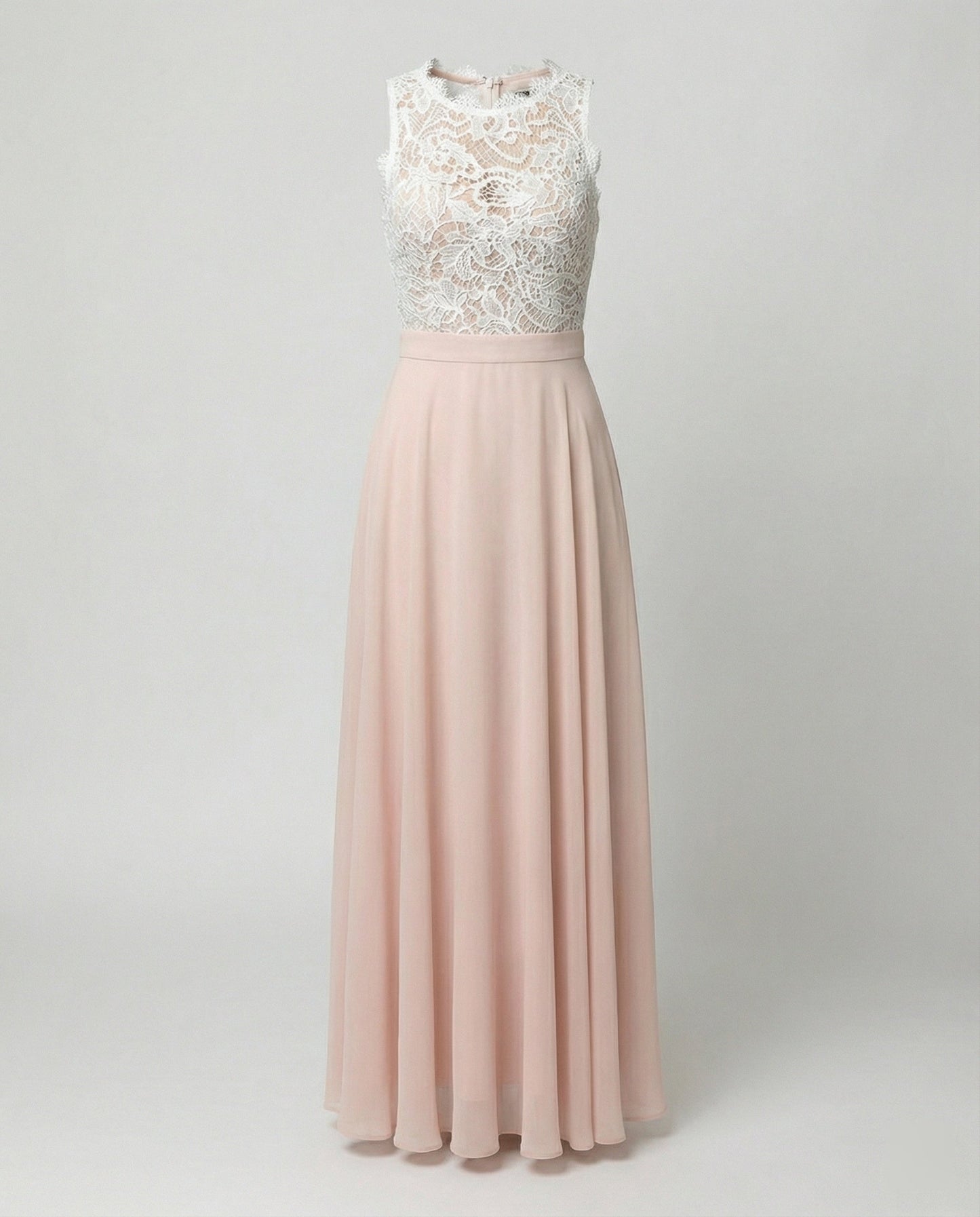 Damen Maxikleid aus Spitze mit fließendem Rock Jully
