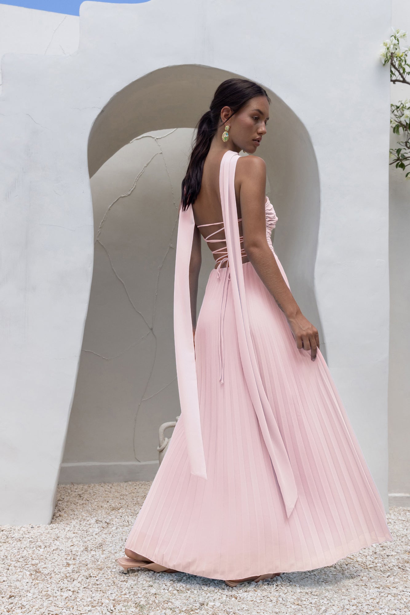 Damen Maxikleid mit Trägerlosem Design für Hochzeitsgäste Jully