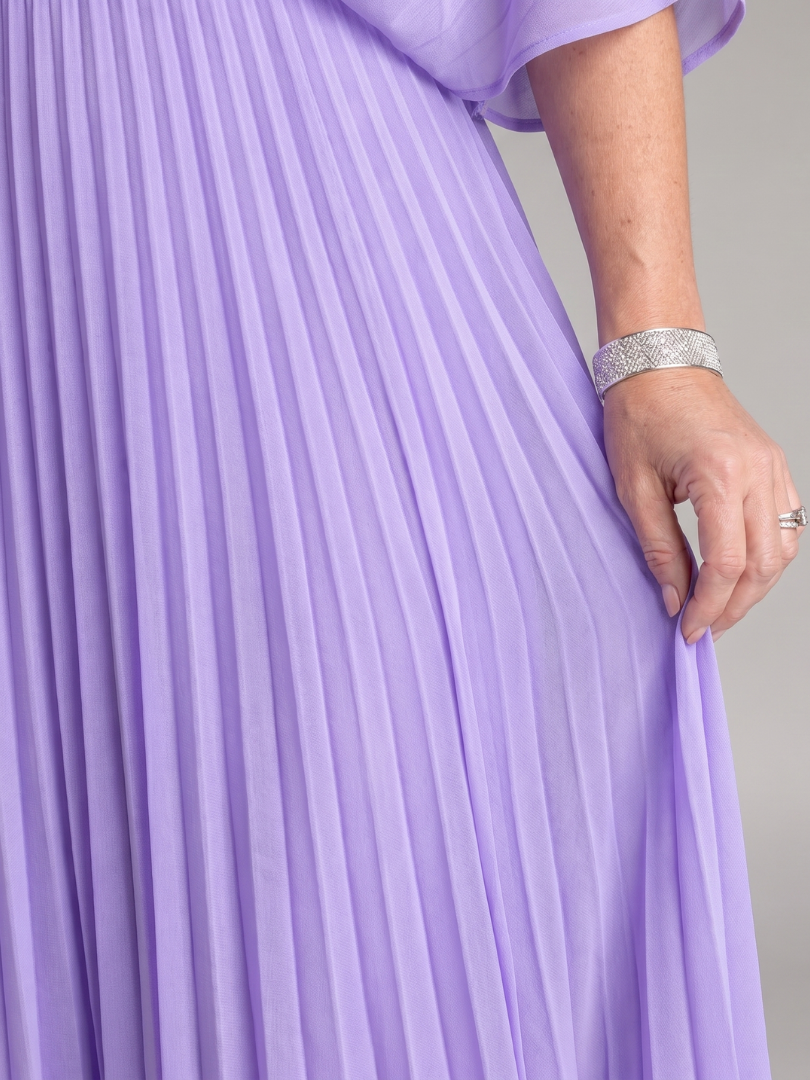 Damen Maxikleid mit V-Ausschnitt für Hochzeitsgast Jully