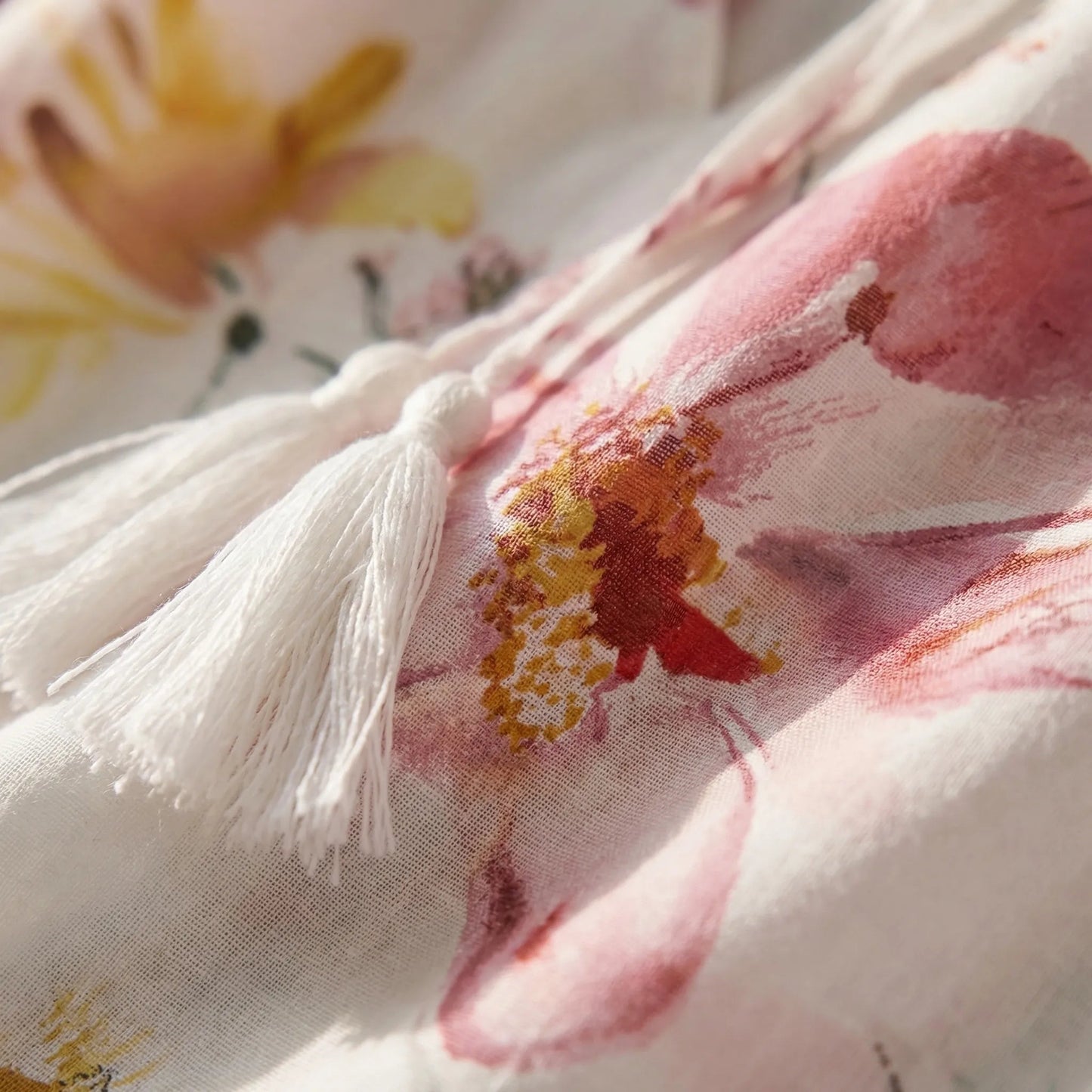 Damen Maxikleid mit botanischem Muster Jully