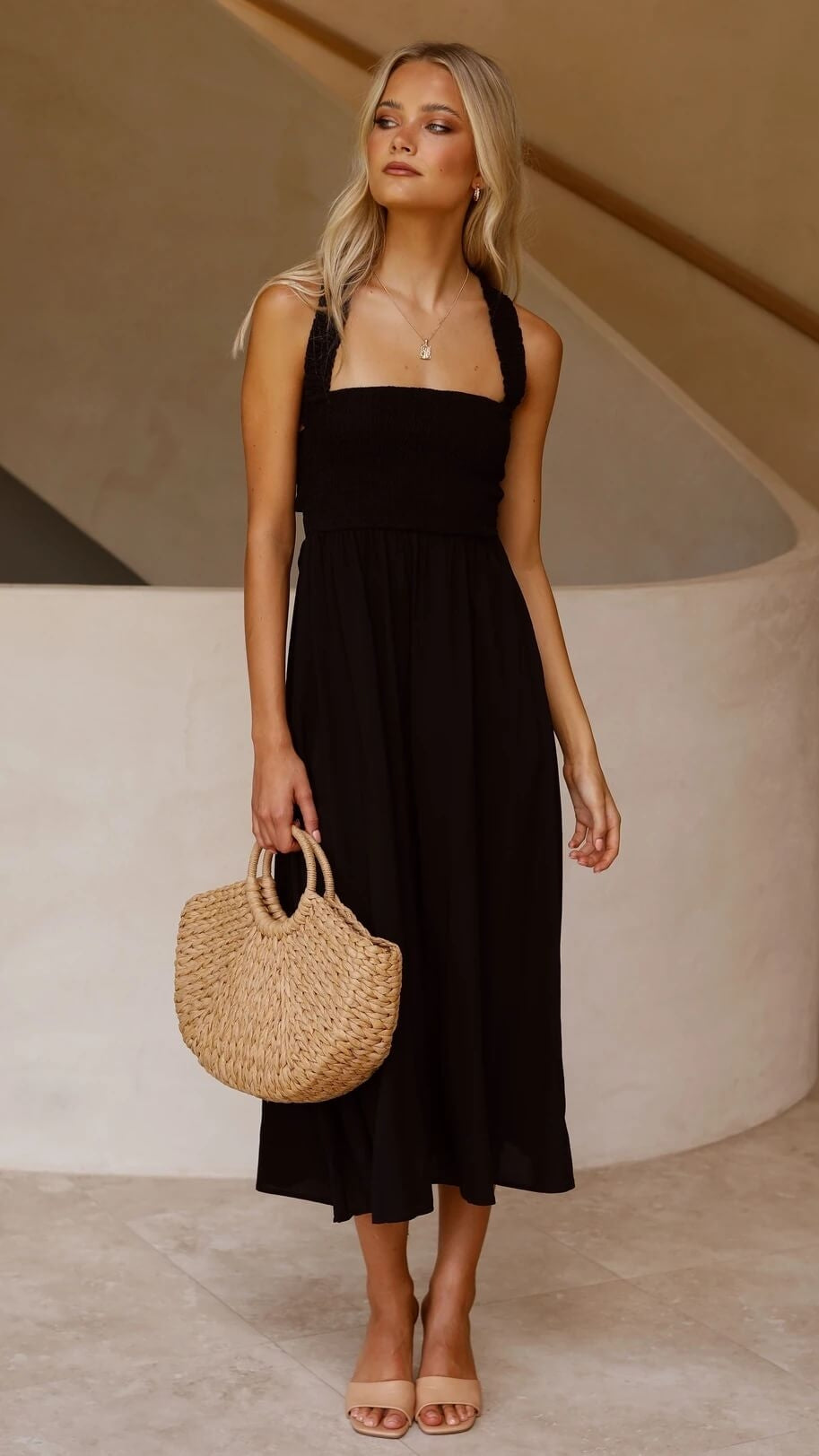 Damen Maxikleid mit elegantem Design Jully