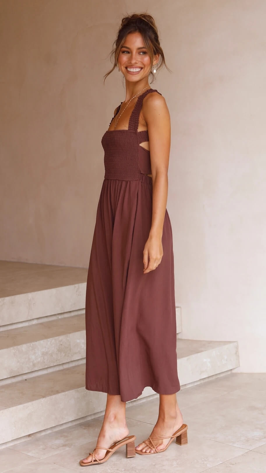 Damen Maxikleid mit elegantem Design Jully