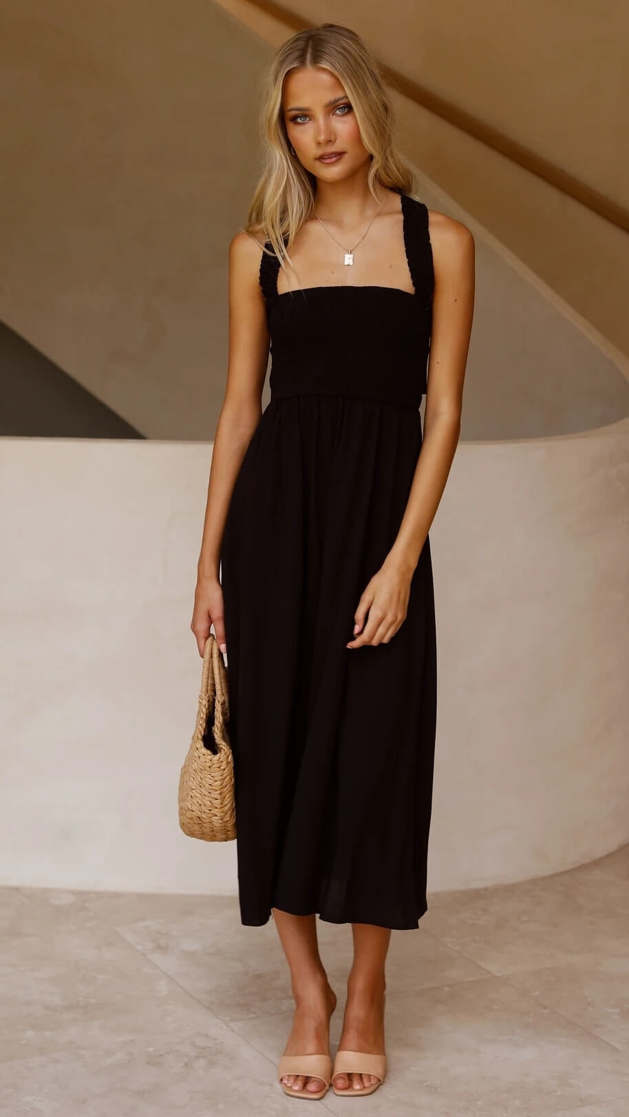 Damen Maxikleid mit elegantem Design Jully