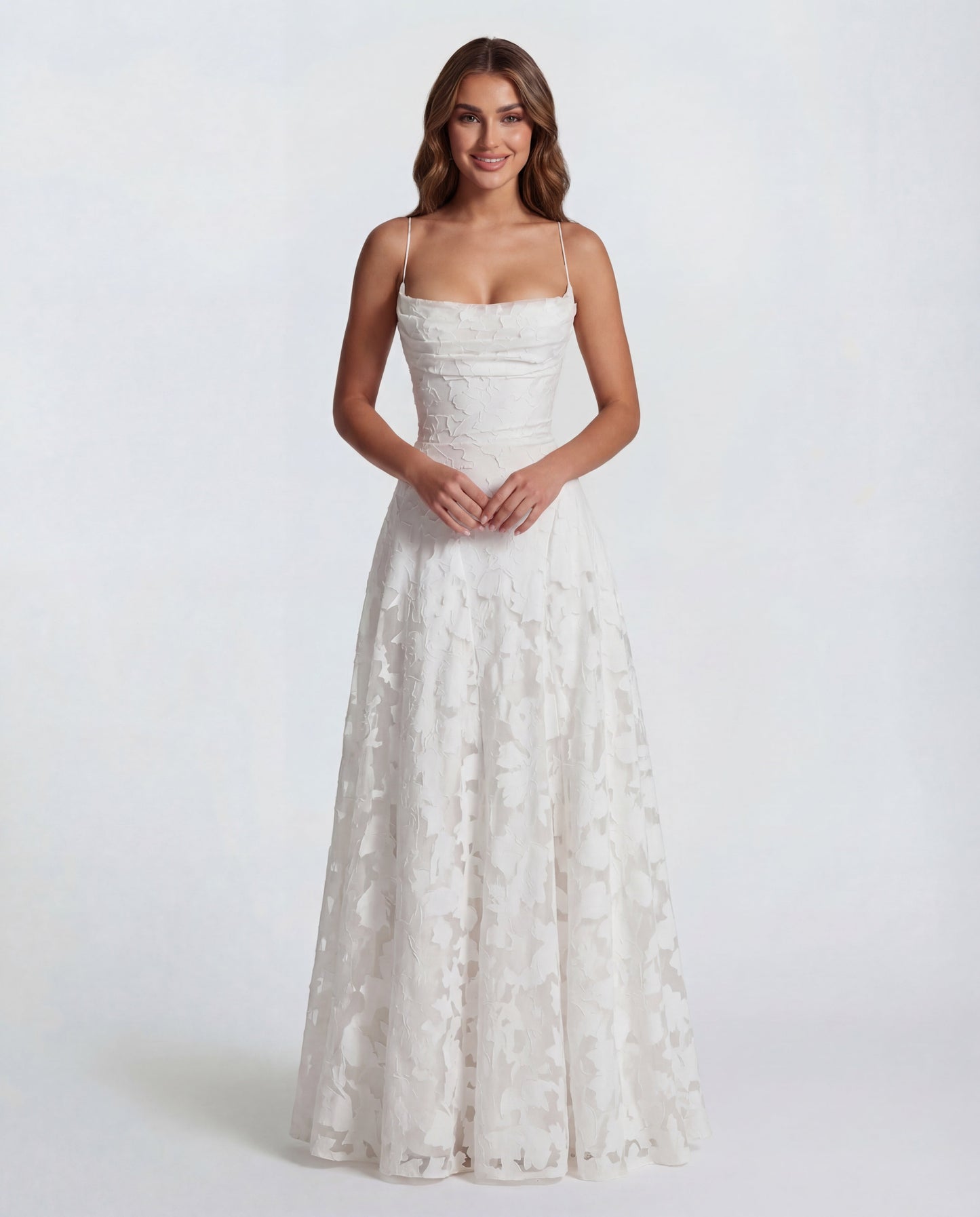 Damen Maxikleid mit floralem Muster Jully