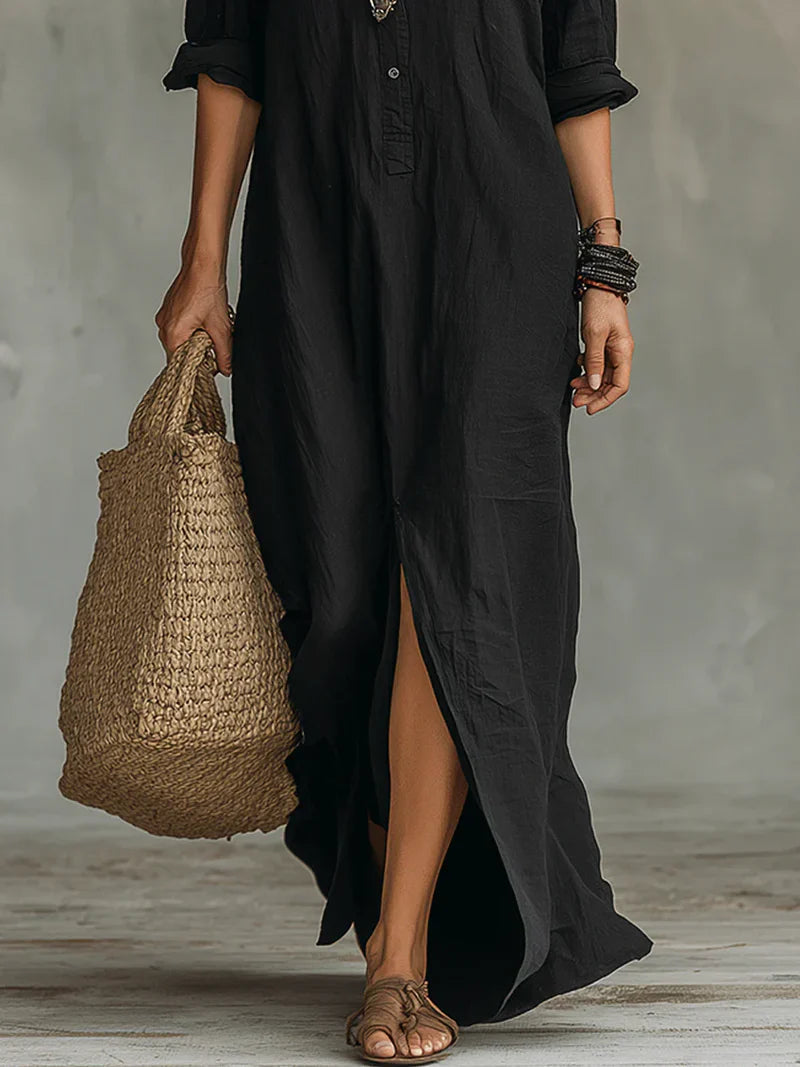 Damen Maxikleid mit schmeichelhafter Silhouette Jully