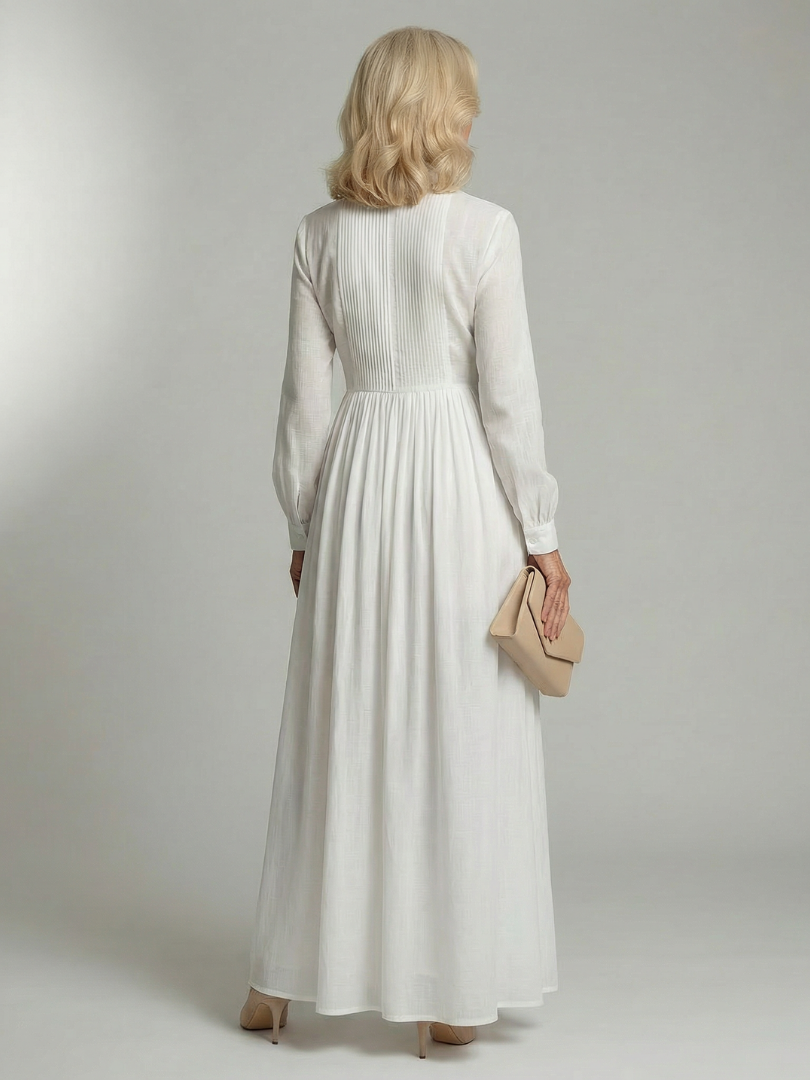 Damen Maxikleid mit schmeichelndem Schnitt Jully