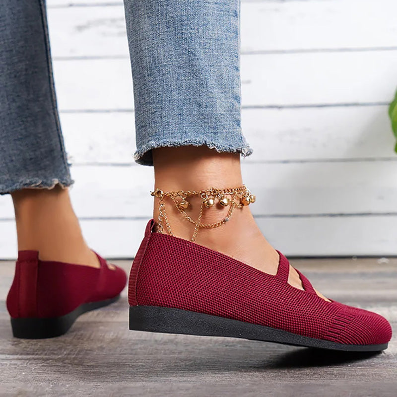 Damen Mesh-Flats mit Atmungsaktivem Obermaterial Jully