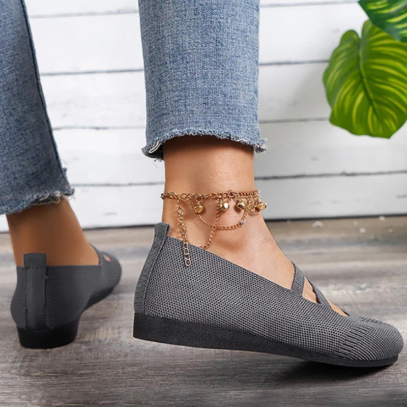 Damen Mesh-Flats mit Atmungsaktivem Obermaterial Jully