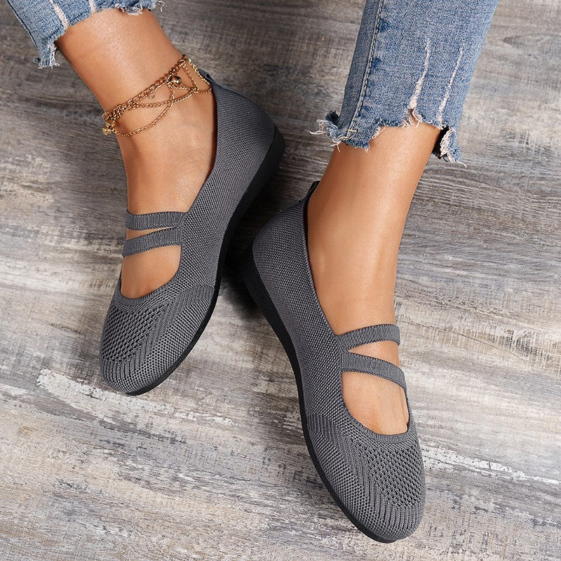 Damen Mesh-Flats mit Atmungsaktivem Obermaterial Jully
