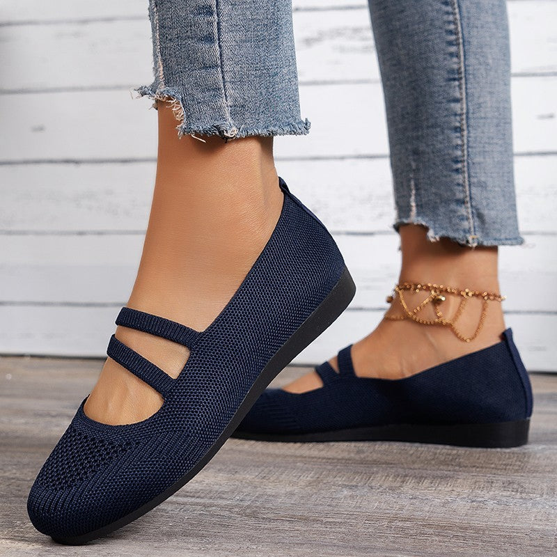 Damen Mesh-Flats mit Atmungsaktivem Obermaterial Jully