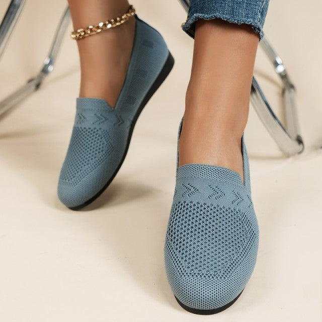Damen Mesh-Schuhe mit runder Zehenform Jully