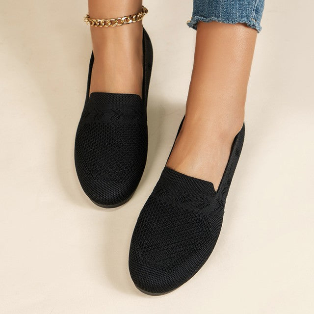 Damen Mesh-Schuhe mit runder Zehenform Jully