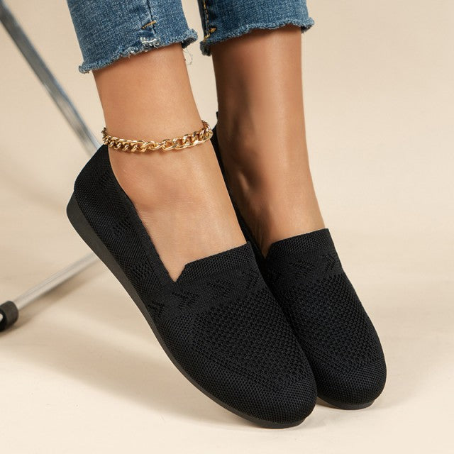 Damen Mesh-Schuhe mit runder Zehenform Jully
