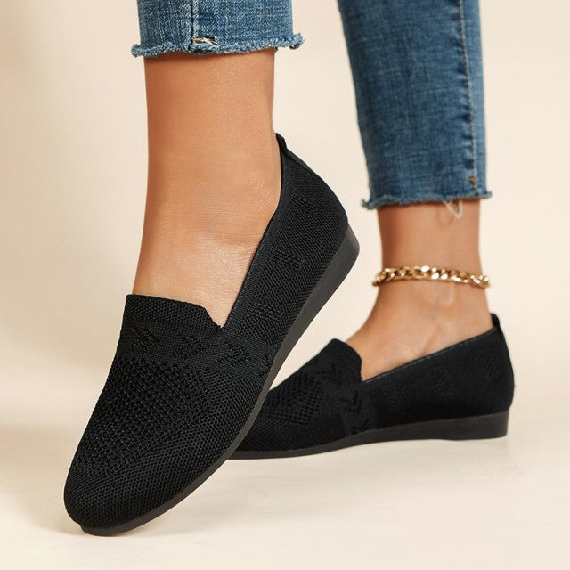 Damen Mesh-Schuhe mit runder Zehenform Jully