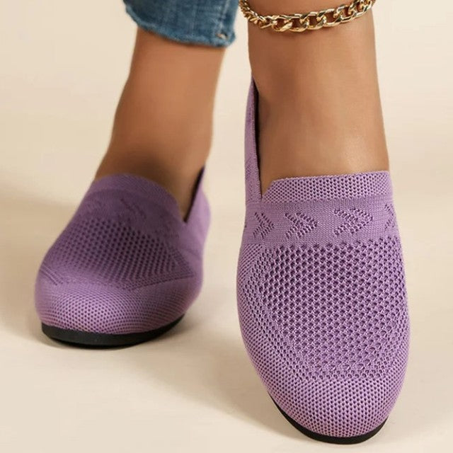 Damen Mesh-Schuhe mit runder Zehenform Jully